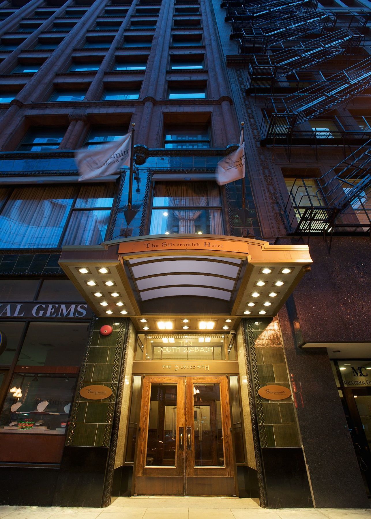 Silversmith Hotel Chicago Downtown Exterior foto